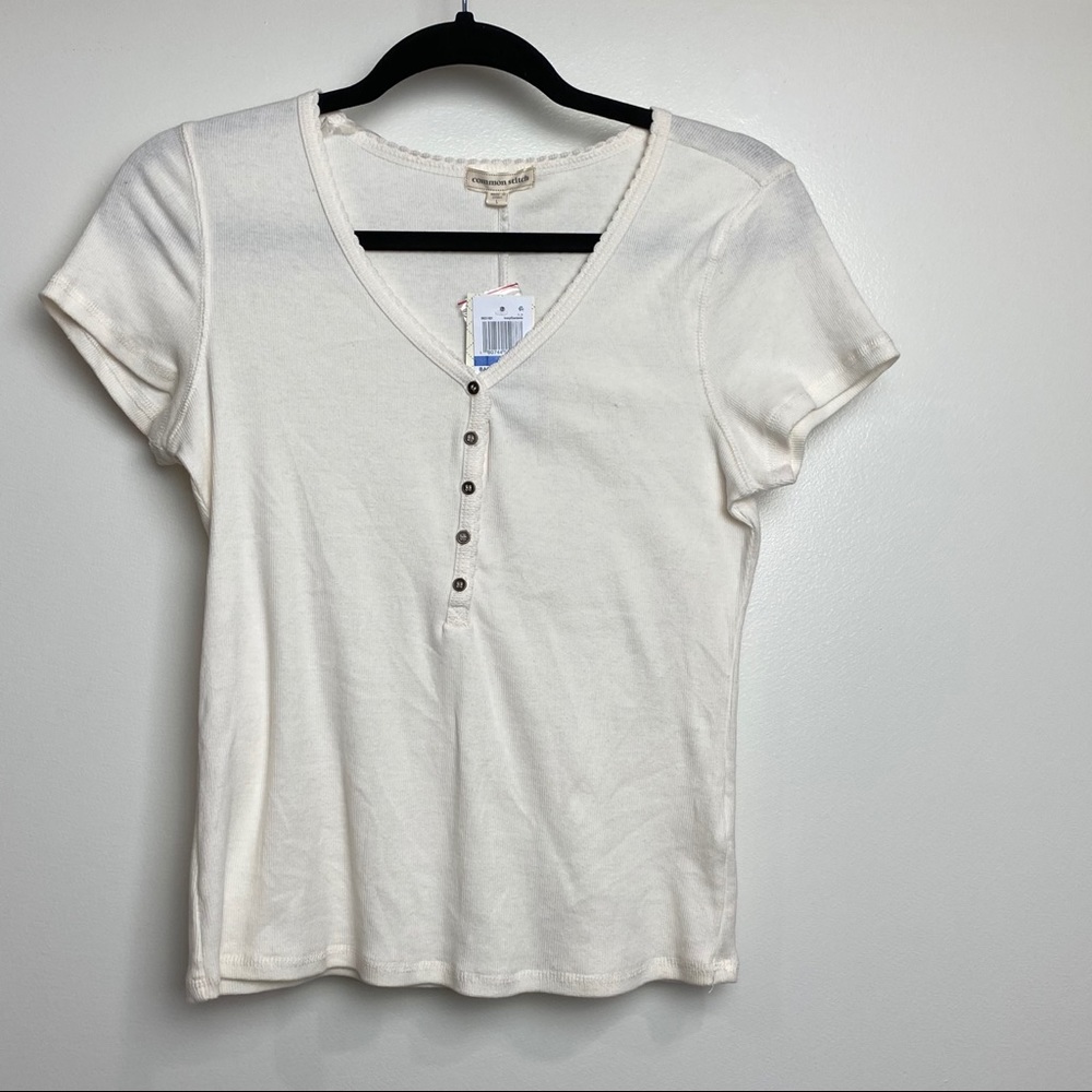 Common Stitch Sz large juniors cropped top New